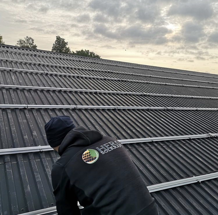 Solceller installation och montering