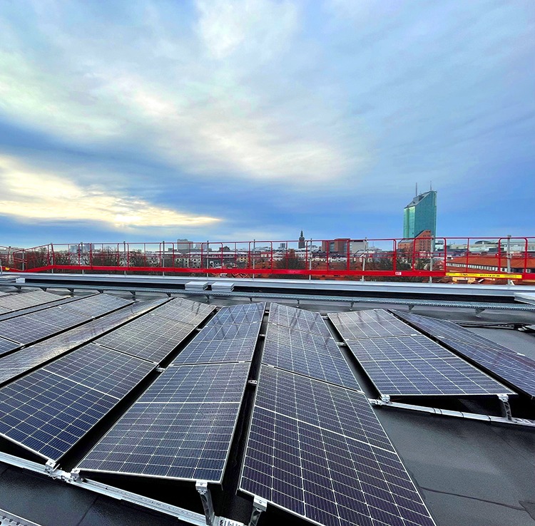 Solceller, kundcase, västerås