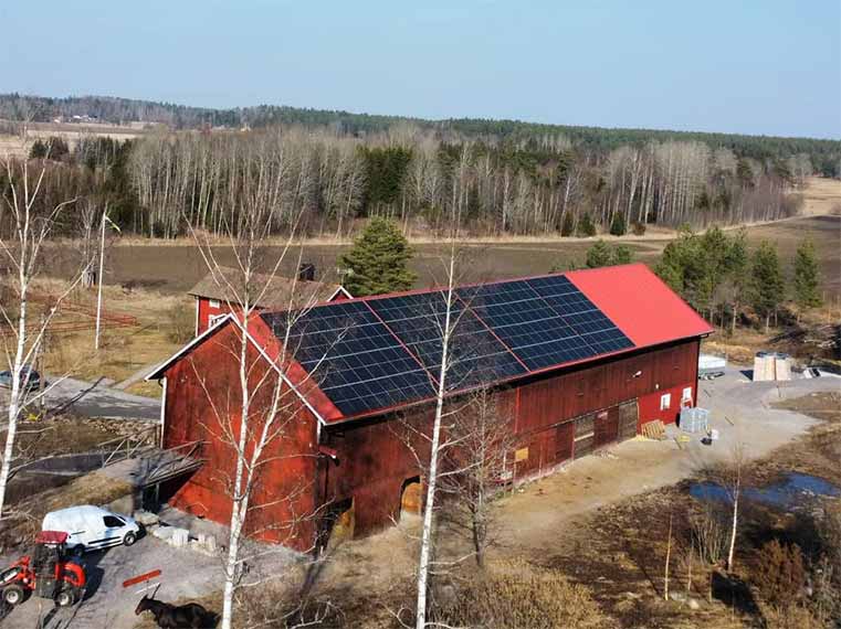 Solceller för lantbruk, Hero Solkraft AB